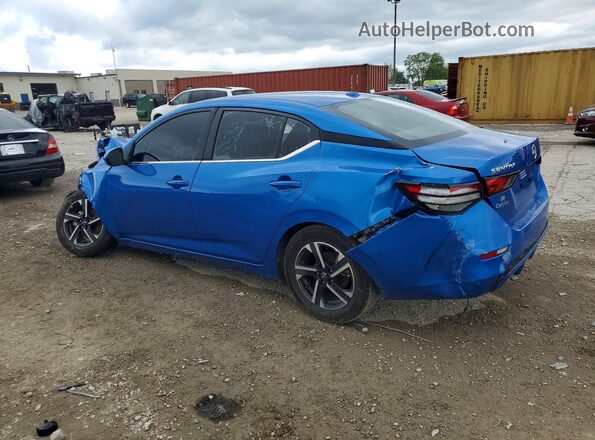 3N1AB8CVXSY320507 2025 NISSAN SENTRA Blue Հետևի ձախ