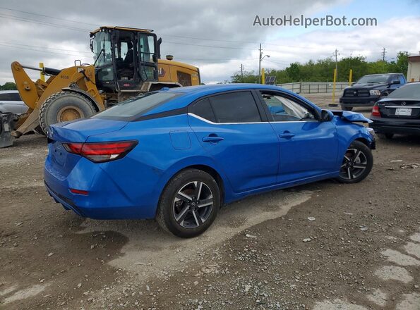 3N1AB8CVXSY320507 2025 NISSAN SENTRA Blue Հետևի աջ