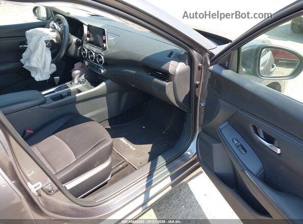 3N1AB8CVXSY357881 2025 NISSAN SENTRA Gray Սալոնի դիմացի տեսք