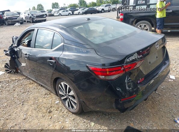 3N1AB8CVXSY370694 2025 NISSAN SENTRA Black Tył lewy