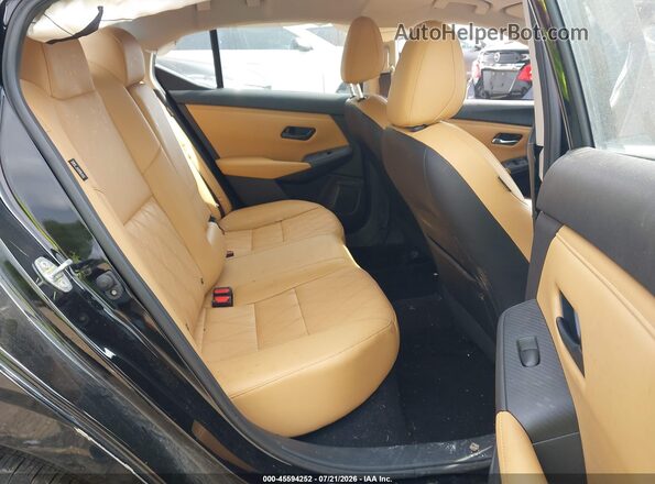 3N1AB8CVXSY370694 2025 NISSAN SENTRA Black Widok naklejki z numerem VIN