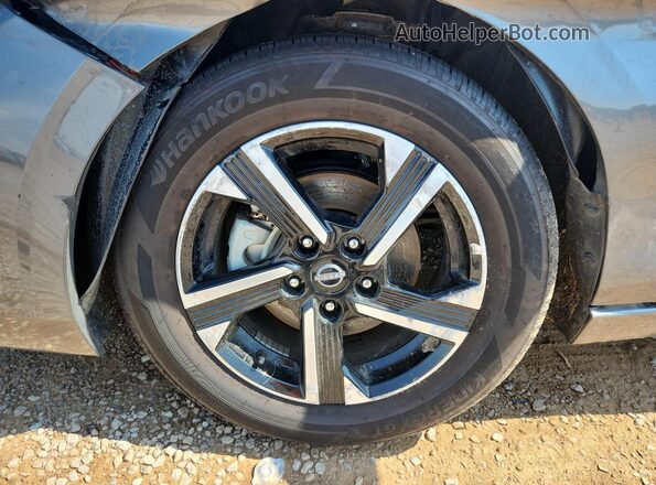 3N1AB8CVXSY374213 2025 NISSAN SENTRA Gray Widok wnętrza 360 stopni