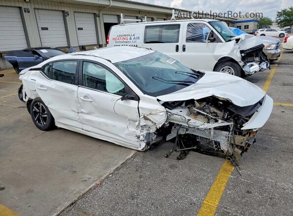 3N1AB8CVXSY393232 2025 NISSAN SENTRA White Front right