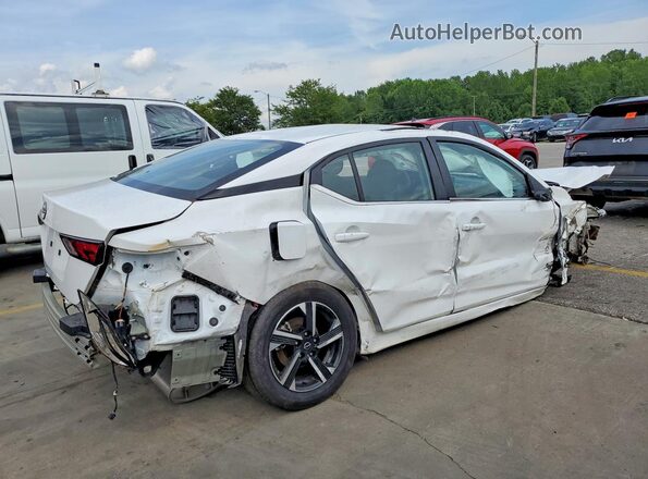 3N1AB8CVXSY393232 2025 NISSAN SENTRA White Rear right