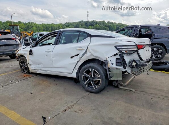 3N1AB8CVXSY393232 2025 NISSAN SENTRA White Rear left