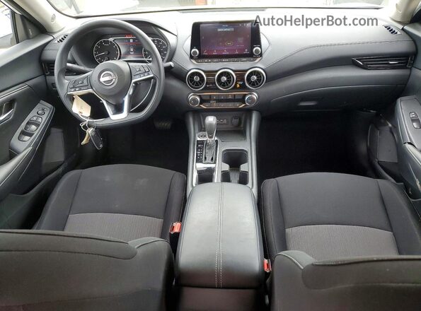 3N1AB8CVXSY394462 2025 NISSAN SENTRA White Dashboard view