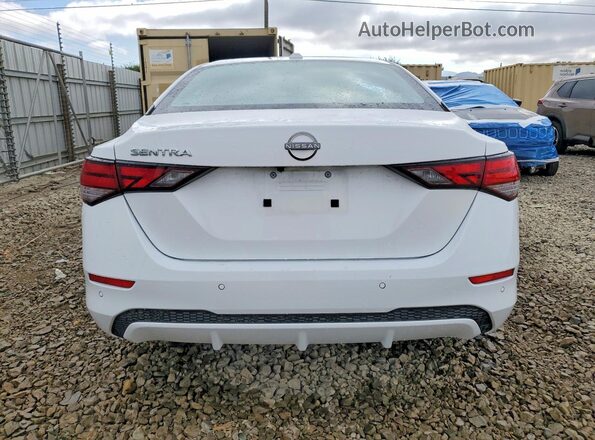 3N1AB8CVXSY394462 2025 NISSAN SENTRA White Rear view