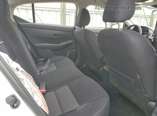 3N1AB8CVXSY394462 2025 NISSAN SENTRA White Rear seats view