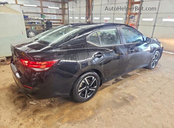 3N1AB8CVXSY399077 2025 NISSAN SENTRA Black Rear right