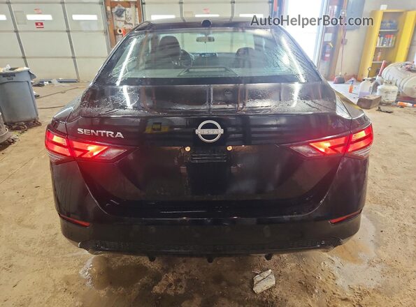 3N1AB8CVXSY399077 2025 NISSAN SENTRA Black Rear view