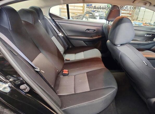 3N1AB8CVXSY399077 2025 NISSAN SENTRA Black Rear seats view