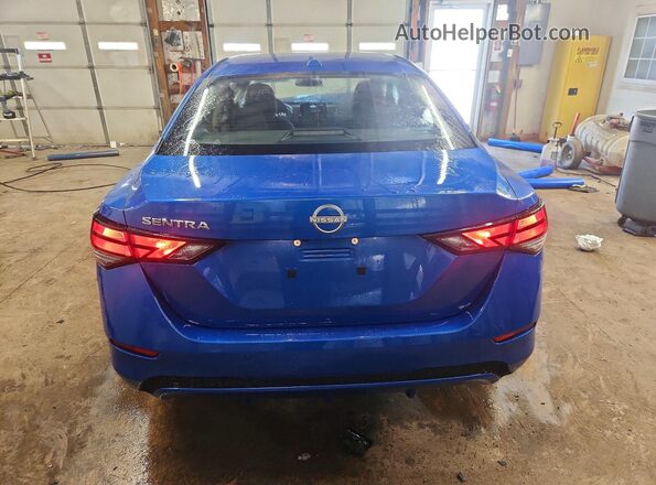3N1AB8CVXSY400194 2025 NISSAN SENTRA Blue უკანა ხედი