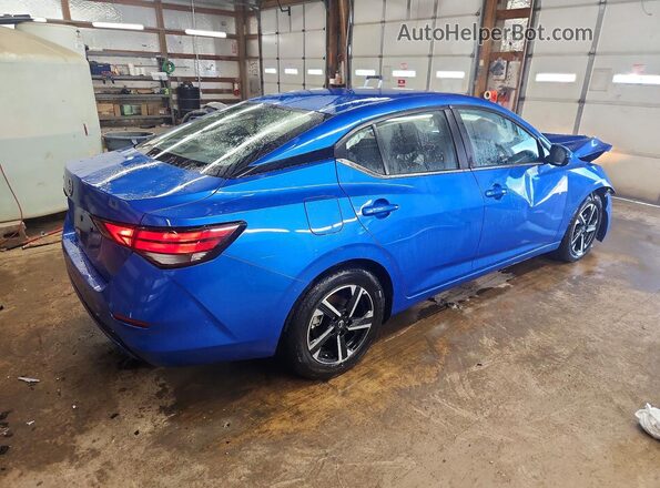 3N1AB8CVXSY400194 2025 NISSAN SENTRA Blue უკანა მარჯვენა