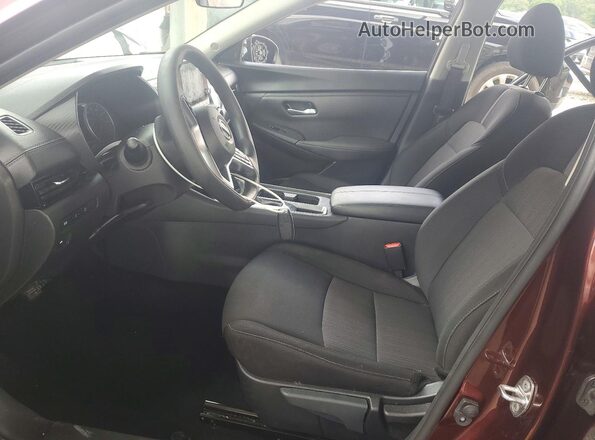 3N1AB8CVXSY402186 2025 NISSAN SENTRA Maroon Սալոնի դիմացի տեսք