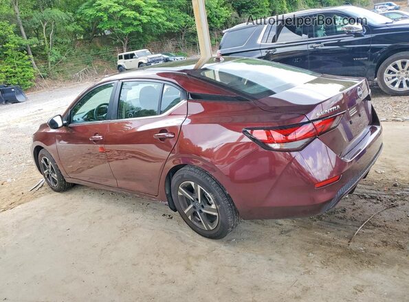 3N1AB8CVXSY402186 2025 NISSAN SENTRA Maroon Հետևի ձախ