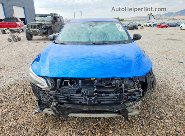 3N1AB8DV0MY243695 2021 NISSAN SENTRA Blue Widok z przodu