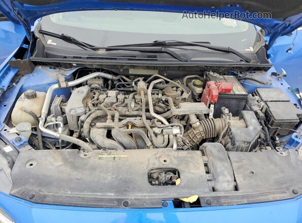 3N1AB8DV0MY281816 2021 NISSAN SENTRA Blue Rear interior view