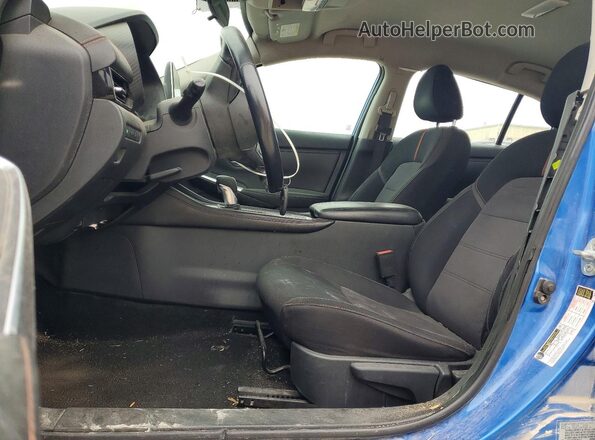 3N1AB8DV0MY281816 2021 NISSAN SENTRA Blue Front interior view