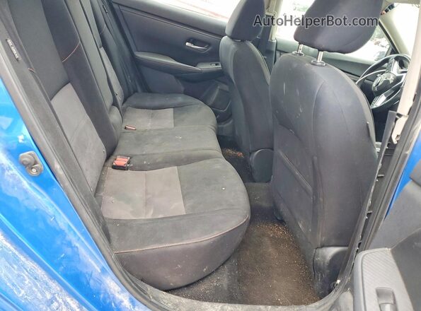 3N1AB8DV0MY281816 2021 NISSAN SENTRA Blue Rear seats view
