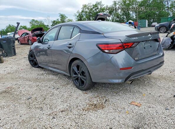 3N1AB8DV0MY285977 2021 NISSAN SENTRA Gray Rear left