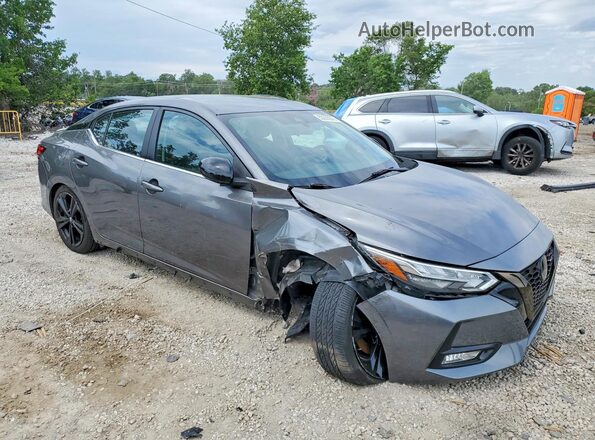 3N1AB8DV0MY285977 2021 NISSAN SENTRA Gray Front right