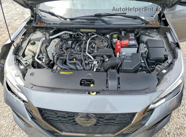 3N1AB8DV0MY285977 2021 NISSAN SENTRA Gray Rear interior view
