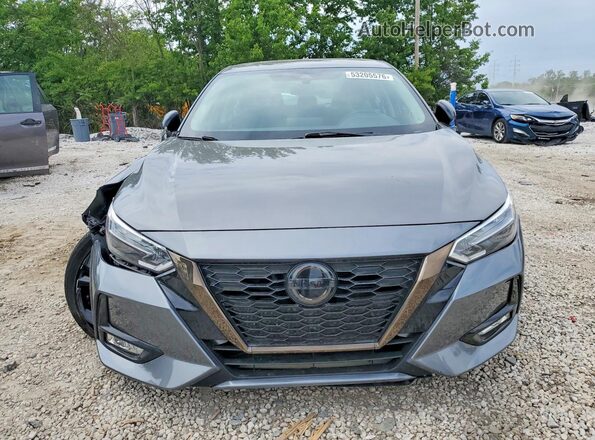 3N1AB8DV0MY285977 2021 NISSAN SENTRA Gray Front view