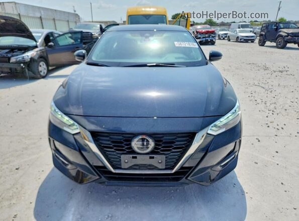 3N1AB8DV0NY319868 2022 NISSAN SENTRA Black წინა ხედი