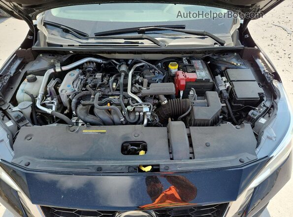 3N1AB8DV0NY319868 2022 NISSAN SENTRA Black უკანა სალონის ხედი