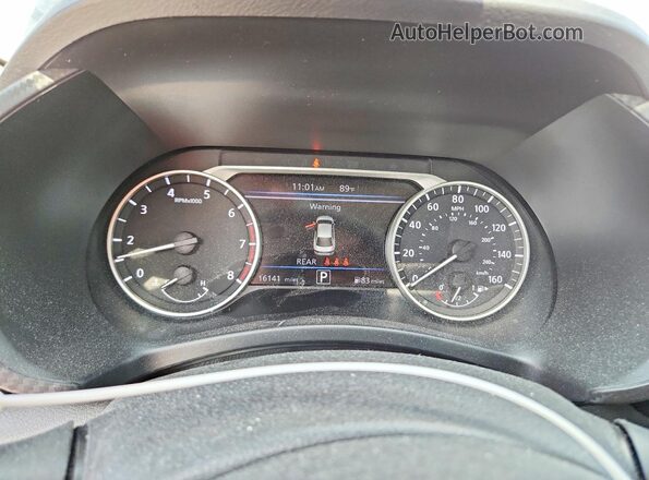 3N1AB8DV0NY319868 2022 NISSAN SENTRA Black ხელსაწყოთა პანელის ხედი
