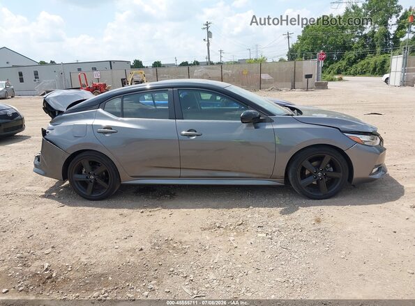 3N1AB8DV0PY282775 2023 NISSAN SENTRA Gray Սալոնի հետևի տեսք