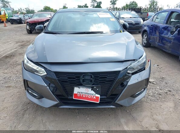3N1AB8DV0PY282775 2023 NISSAN SENTRA Gray Սարքավորումների վահանակի տեսք