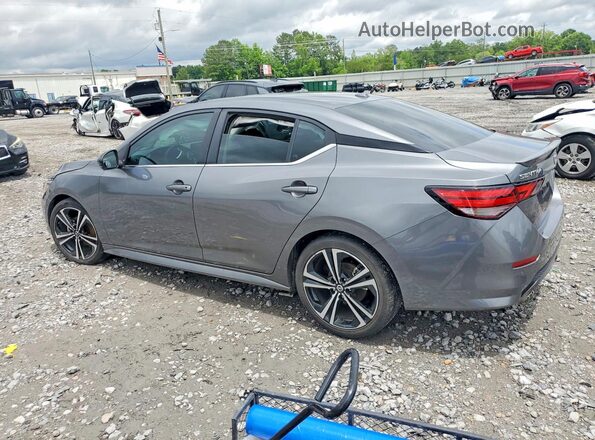 3N1AB8DV0PY319680 2023 NISSAN SENTRA Серебряный Задняя левая четверть