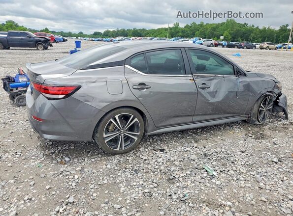 3N1AB8DV0PY319680 2023 NISSAN SENTRA Серебряный Задняя правая четверть