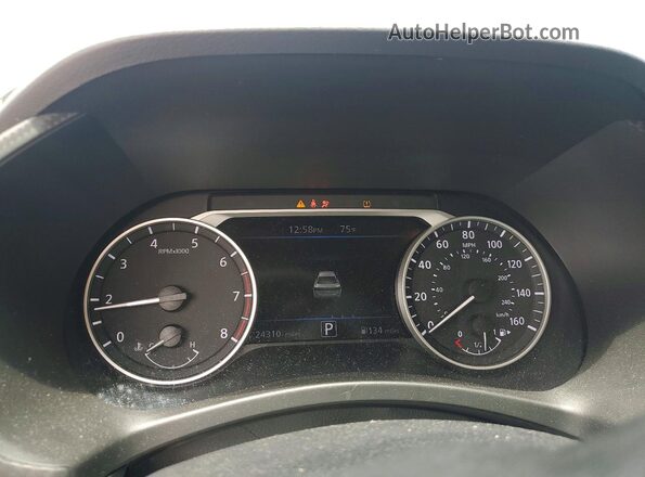 3N1AB8DV0PY319680 2023 NISSAN SENTRA Серебряный Вид щитка приборов