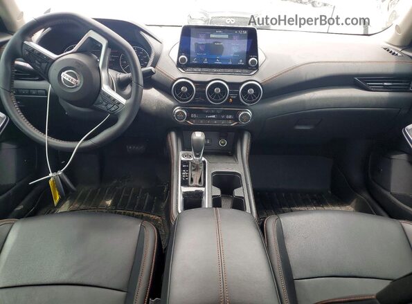 3N1AB8DV0PY319680 2023 NISSAN SENTRA Серебряный Вид панели приборов