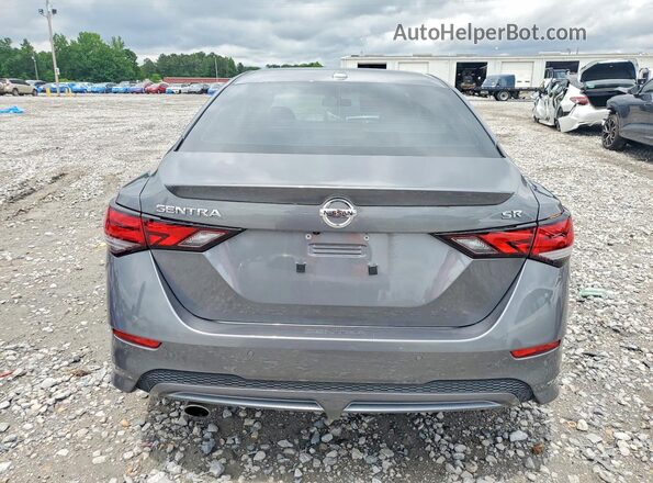 3N1AB8DV0PY319680 2023 NISSAN SENTRA Серебряный Вид сзади