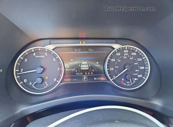 3N1AB8DV0PY327164 2023 NISSAN SENTRA Black Widok zestawu wskaźników