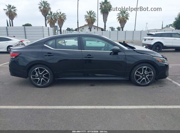 3N1AB8DV0RY307404 2024 NISSAN SENTRA Black Սալոնի հետևի տեսք