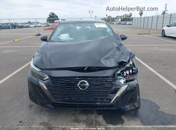 3N1AB8DV0RY307404 2024 NISSAN SENTRA Black Սարքավորումների վահանակի տեսք
