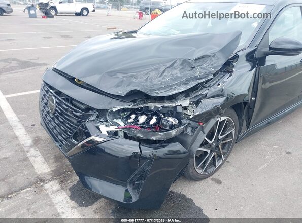 3N1AB8DV0RY307404 2024 NISSAN SENTRA Black Դիմացի տեսք