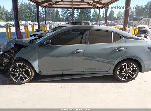 3N1AB8DV0RY321920 2024 NISSAN SENTRA Blue Панорамний вид салону 360°