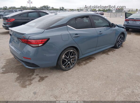 3N1AB8DV0RY326843 2024 NISSAN SENTRA Light Blue Задняя правая четверть