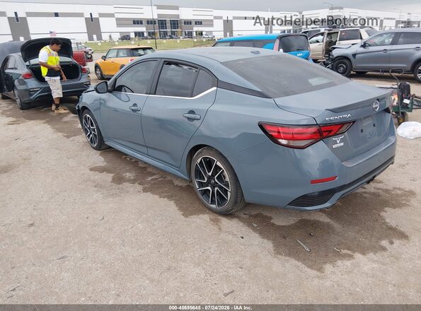 3N1AB8DV0RY326843 2024 NISSAN SENTRA Light Blue Задняя левая четверть