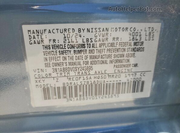 3N1AB8DV0SY245895 2025 NISSAN SENTRA Gray Շարժիչի բաժամունքի տեսք