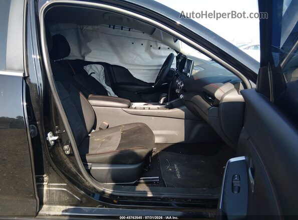 3N1AB8DV0SY293414 2025 NISSAN SENTRA Black Սալոնի դիմացի տեսք