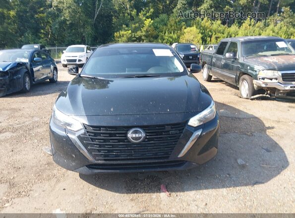 3N1AB8DV0SY293414 2025 NISSAN SENTRA Black Սարքավորումների վահանակի տեսք