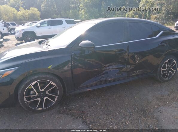 3N1AB8DV0SY293414 2025 NISSAN SENTRA Black Դիմացի տեսք