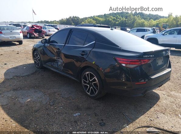 3N1AB8DV0SY293414 2025 NISSAN SENTRA Black Հետևի ձախ