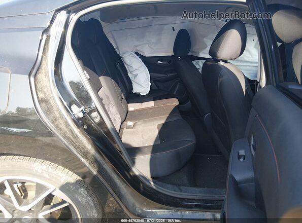 3N1AB8DV0SY293414 2025 NISSAN SENTRA Black VIN կոդի պիտակի տեսք